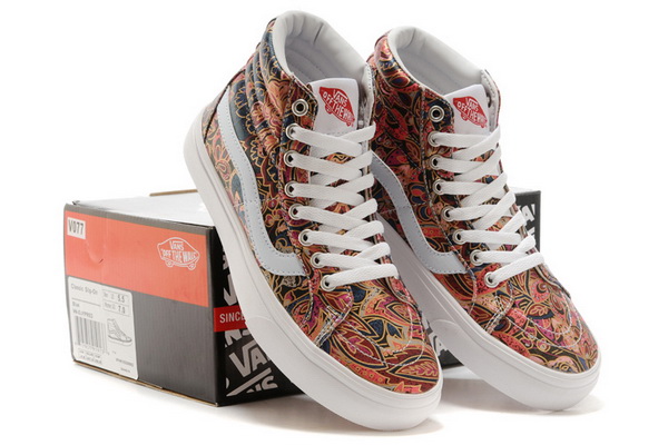 Vans High Top Shoes Women--079